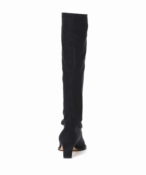 JANE SMITH / JOHN SMITH(ジェーンスミスジョンスミス)の「【JANE SMITH】POINTED TOE STRETCH LONG BOOT:ブーツ(ブーツ・レディース・ブラック・36/38/37)」の8枚目の写真