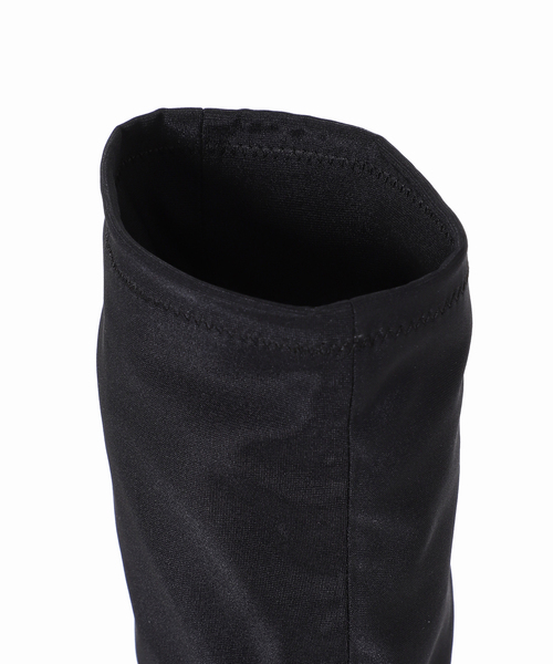 JANE SMITH / JOHN SMITH(ジェーンスミスジョンスミス)の「【JANE SMITH】POINTED TOE STRETCH LONG BOOT:ブーツ(ブーツ・レディース・ブラック・36/38/37)」の3枚目の写真