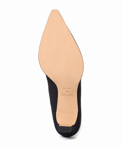 JANE SMITH / JOHN SMITH(ジェーンスミスジョンスミス)の「【JANE SMITH】POINTED TOE STRETCH LONG BOOT:ブーツ(ブーツ・レディース・ブラック・36/38/37)」の4枚目の写真