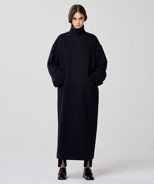 uncrave（アンクレイヴ）の「ロング チェスターコート（uncrave WHITE