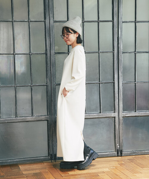 un dix cors(アンディコール)の「メランジリブニットワッチ(ハット・レディース・グレー/ブラック・FREE)」の10枚目の写真