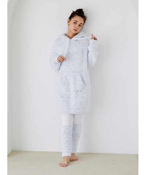 gelato pique（ジェラートピケ）の「ジェラートネップレッグウォーマーレギンス（レギンス/スパッツ・レディース・ピンク/ブルー・FREE）」の5枚目の写真