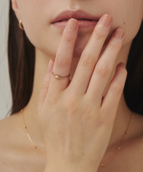 ciite'（シーテ）の「simple smooth ring（リング・レディース・ゴールド/シルバー・FREE）」の7枚目の写真