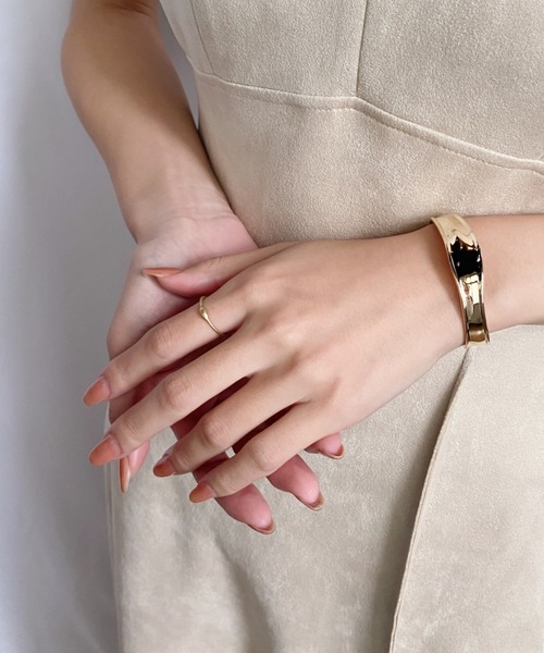 ciite'（シーテ）の「simple smooth ring（リング・レディース・ゴールド/シルバー・FREE）」の17枚目の写真