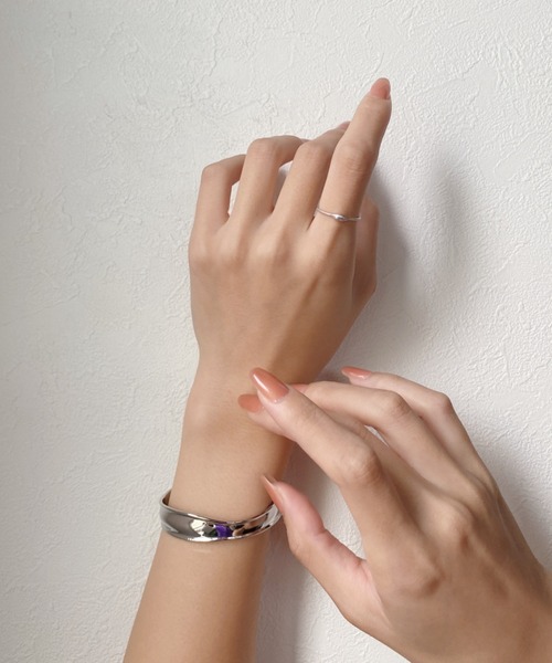 ciite'（シーテ）の「simple smooth ring（リング・レディース・ゴールド/シルバー・FREE）」の18枚目の写真