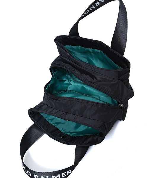 Arnold Palmer（アーノルドパーマー）の「ロゴテープ 三層 シェア ミニトート（トートバッグ・レディース・ブラック/グレー/ベージュ・F）」の13枚目の写真