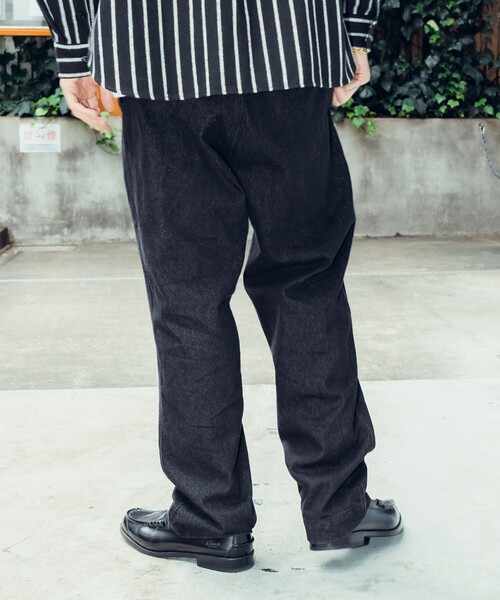 Subciety(サブサエティ)の「Denim trousers(デニムパンツ・メンズ・インディゴブルー/ブラック・X-LARGE/LARGE/MEDIUM/SMALL)」の6枚目の写真