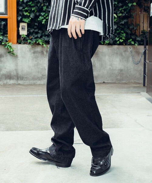 Subciety(サブサエティ)の「Denim trousers(デニムパンツ・メンズ・インディゴブルー/ブラック・X-LARGE/LARGE/MEDIUM/SMALL)」の7枚目の写真