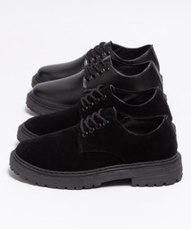 4ホール レースアップシューズ / チャンキーソール オックスフォード