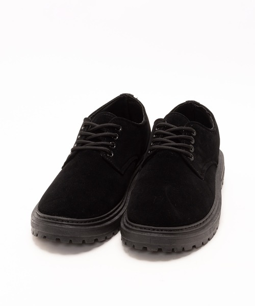 SVEC（シュベック）の「4ホール レースアップシューズ / チャンキーソール オックスフォード（ドレスシューズ・メンズ・ブラック系その他/ブラック・44/40/39/41/42/43）」の10枚目の写真
