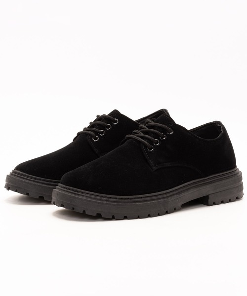 SVEC（シュベック）の「4ホール レースアップシューズ / チャンキーソール オックスフォード（ドレスシューズ・メンズ・ブラック系その他/ブラック・44/40/39/41/42/43）」の11枚目の写真