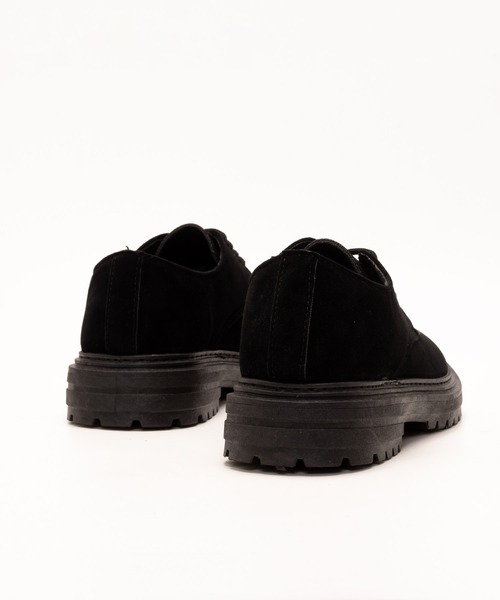 SVEC（シュベック）の「4ホール レースアップシューズ / チャンキーソール オックスフォード（ドレスシューズ・メンズ・ブラック系その他/ブラック・44/40/39/41/42/43）」の12枚目の写真