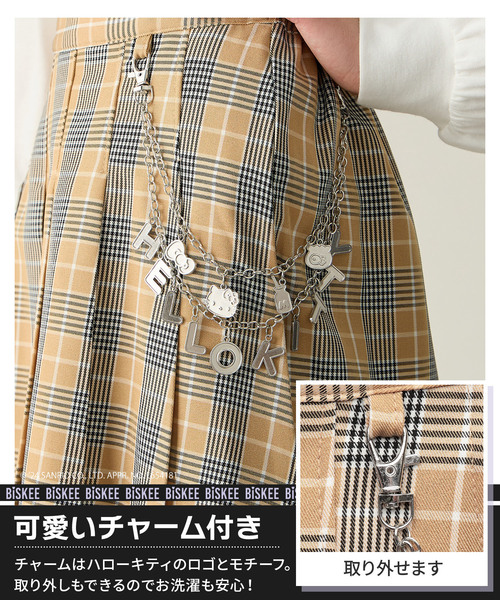 激レア！キティ×ピースナウコラボ　タータンチェックスカート　サンリオ2006年 ハローキティ ドレスタータンデザイン初売りスペシャル｜サンリオ
