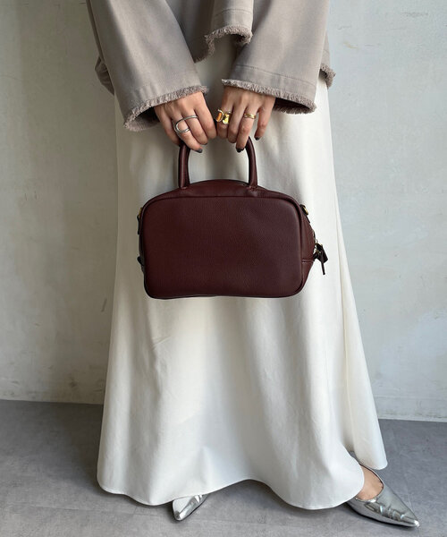 DouDou（ドゥドゥ）の「2WAYボストンBAG（ショルダーバッグ・レディース・ブラウン/ブラック・FREE）」の7枚目の写真