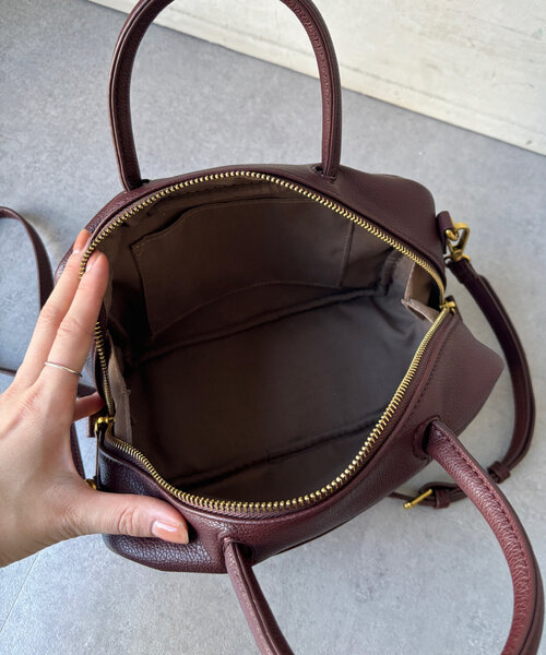 DouDou（ドゥドゥ）の「2WAYボストンBAG（ショルダーバッグ・レディース・ブラウン/ブラック・FREE）」の11枚目の写真