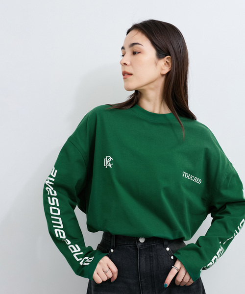 le cercle ADAM ET ROPE'(ルセルクルアダムエロペ)の「ロゴTシャツ(Tシャツ/カットソー・レディース・グリーン/ホワイト系その他/ホワイト/チャコールグレー・FREE)」の13枚目の写真
