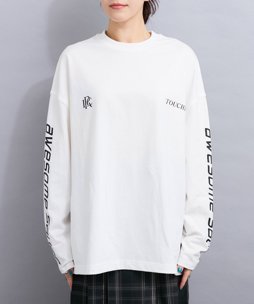 le cercle ADAM ET ROPE'(ルセルクルアダムエロペ)の「ロゴTシャツ(Tシャツ/カットソー・レディース・グリーン/ホワイト系その他/ホワイト/チャコールグレー・FREE)」の15枚目の写真