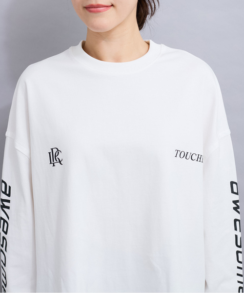 le cercle ADAM ET ROPE'(ルセルクルアダムエロペ)の「ロゴTシャツ(Tシャツ/カットソー・レディース・グリーン/ホワイト系その他/ホワイト/チャコールグレー・FREE)」の18枚目の写真
