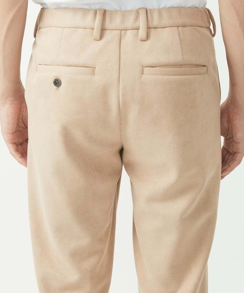 MK MICHEL KLEIN HOMME (エムケーミッシェルクランオム)の「スラックスパンツ / スエードタッチライト(スラックス・メンズ・ライトグレー/ベージュ・48/50/46)」の8枚目の写真
