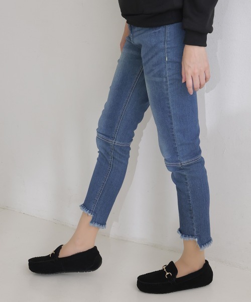 DEMETER(デメテル)の「選べる3デザイン ボリュームファー モカシンシューズ(モカシン/デッキシューズ・レディース・ブラック/グレイッシュベージュ/グレー系その他/イエロー系その他/ブラック系その他2/グレー/ブラック系その他/イエロー系その他2/グレー系その他2/キャメル/ベージュ系その他/ベージュ系その他2・S/M/L/LL)」の18枚目の写真