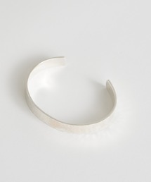 【PUBLIC TOKYO/パブリックトウキョウ】シルバーたたきバングル