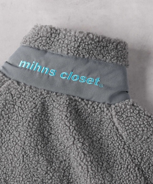 Right-on（ライトオン）の「ユーティリティボアブルゾン（ブルゾン・メンズ・オフホワイト/オリーブ/ダークグレー/グレー・M/XL/L）」の16枚目の写真