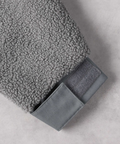 Right-on（ライトオン）の「ユーティリティボアブルゾン（ブルゾン・メンズ・オフホワイト/オリーブ/ダークグレー/グレー・M/XL/L）」の18枚目の写真