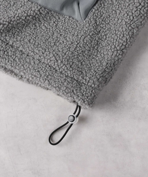 Right-on（ライトオン）の「ユーティリティボアブルゾン（ブルゾン・メンズ・オフホワイト/オリーブ/ダークグレー/グレー・M/XL/L）」の19枚目の写真