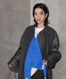 ONE'S TRUE（ワンズトゥルー）の「フェザーニットカーディガン（カーディガン/ボレロ）」