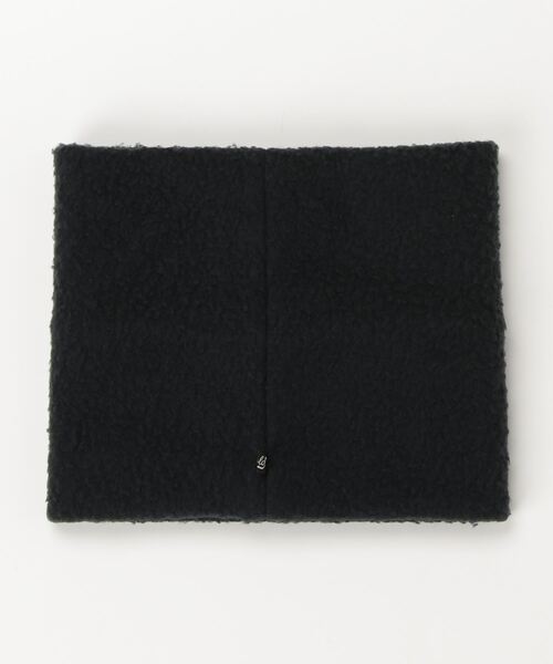 GOLD（ゴールド）の「GOLD / ゴールド：WOOL SUPER140’s FLEECE NECK WARMER：24B-GL02798[MUS]（ネックウォーマー/スヌード・メンズ・ブラック・FREE）」の2枚目の写真
