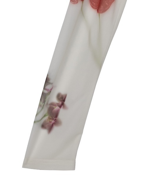 Ameri（アメリ）の「2WAY SMOKE FLOWER SHEER TOP（カーディガン