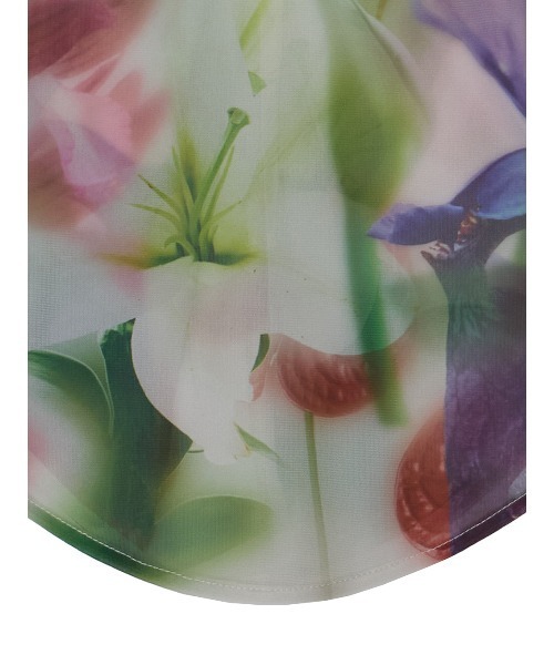 Ameri（アメリ）の「2WAY SMOKE FLOWER SHEER TOP（カーディガン