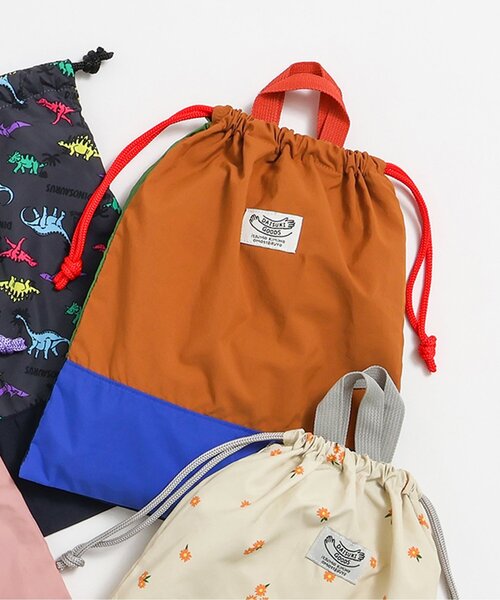 BREEZE（ブリーズ）の「DAISUKI 巾着(L)（ポーチ・キッズ・チャコール/ラベンダー/その他11/その他12・LARGE）」の3枚目の写真