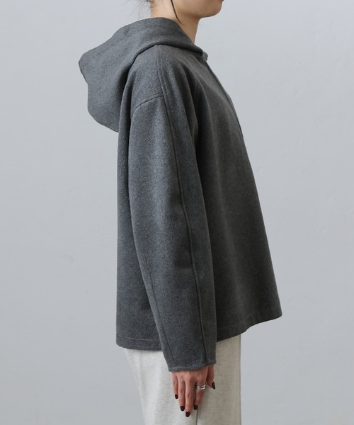 COLONY 2139（コロニートゥーワンスリーナイン）の「ハーフジッププルオーバー（Tシャツ/カットソー・レディース・ブラック/グレー・FREE）」の4枚目の写真