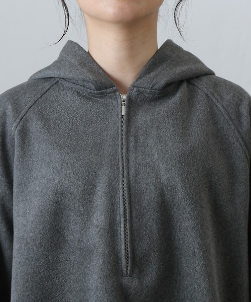 COLONY 2139（コロニートゥーワンスリーナイン）の「ハーフジッププルオーバー（Tシャツ/カットソー・レディース・ブラック/グレー・FREE）」の6枚目の写真