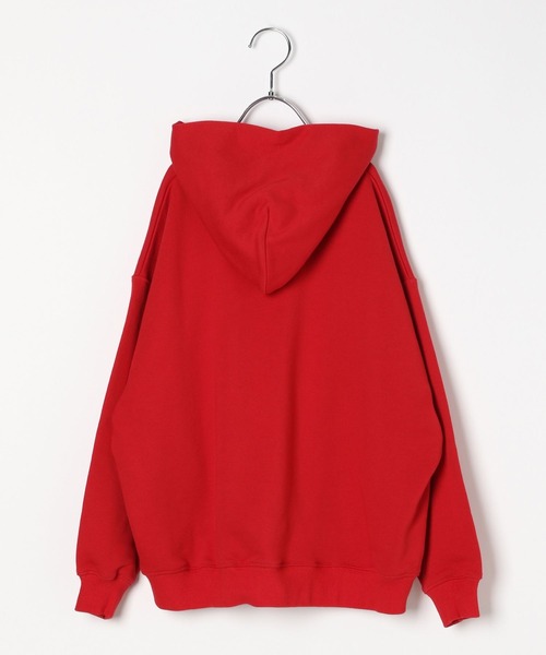 LEPSIM（レプシィム）の「【OSAMU GOODS×LEPSIM】【KIDS】裏毛パーカー　251571（パーカー・キッズ・アイボリー/レッド・130）」の3枚目の写真