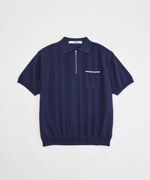 CRAFSTO（クラフスト）の「CRAFSTO ハーフジップ襟付き半袖P/O（ポロシャツ）」