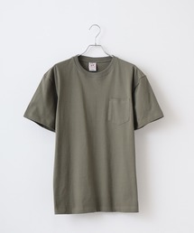 CROSS & STITCH オープンエンドマックスウエイトポケットTシャツ