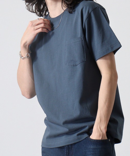 セール】CROSS & STITCH ｵｰﾌﾟﾝｴﾝﾄﾞﾏｯｸｽｳｴｲﾄﾎﾟｹｯﾄTｼｬﾂ（Tシャツ