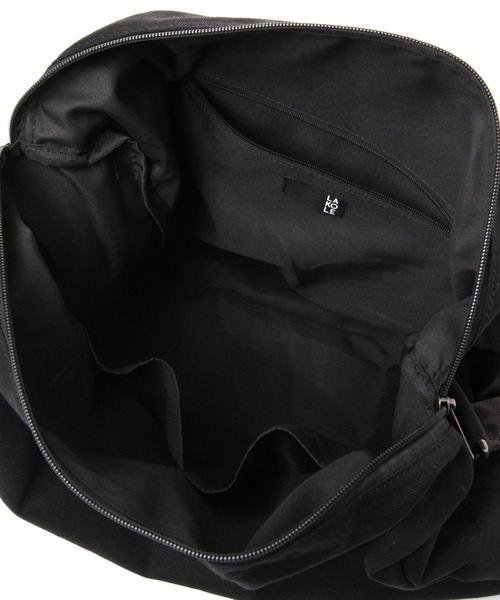 LAKOLE（ラコレ）の「キャンバスバレルショルダーバッグ / 253221（ショルダーバッグ・メンズ・ライトグレー/ブラック/ナチュラル・FREE）」の12枚目の写真