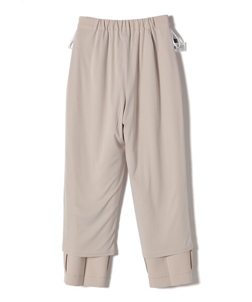 SHIPS Colors（シップス カラーズ）の「SHIPS Colors:〈手洗い可能〉ツインクロス タック パンツ◇（その他パンツ・レディース・ナチュラル/ネイビー・SMALL/MEDIUM）」の10枚目の写真