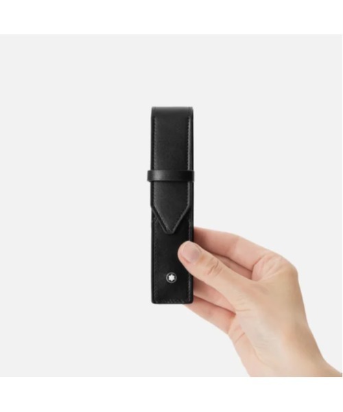 MONTBLANC(モンブラン)の「マイスターシュテュック ペンポーチ 1本用(ステーショナリー・メンズ・ブラック・ONE SIZE)」の2枚目の写真