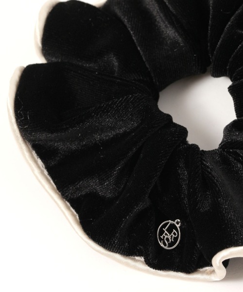 LOWRYS FARM（ローリーズファーム）の「LFシュシュ 283652（シュシュ・レディース・ブラック/ブラウン/ベージュ・FREE）」の4枚目の写真