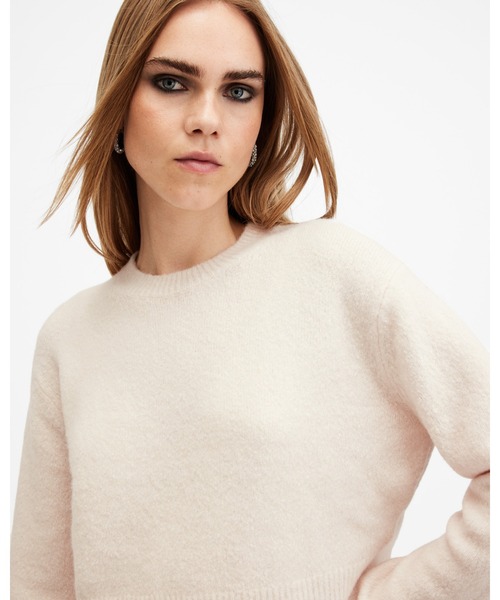 ALLSAINTS(オールセインツ)の「CELILIA 2-IN-1 PLEATED TIE DYE MIDI DRESS | CELILIA 2-IN-1 プリーツ タイ ダイ ミディ ドレス・ワンピース(ワンピース・レディース・ホワイト系その他・S/XS/M/L)」の6枚目の写真