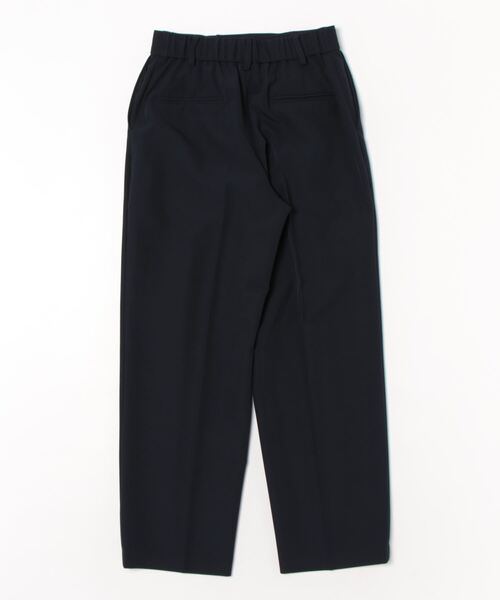 m.f.editorial（エムエフエディトリアル）の「【ストレッチ ウォッシャブル】m.f.エディトリアルレディース ワイドパンツ 紺(セットアップ可能)（スーツパンツ・レディース・ネイビー・S/MEDIUM/LARGE/X-LARGE）」の2枚目の写真