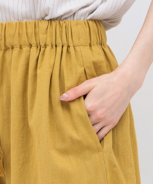 チチカカ(チチカカ)の「Rico インドコットン×レースパンツ(その他パンツ・レディース・マスタード/ナチュラル/ブラック・FREE)」の18枚目の写真