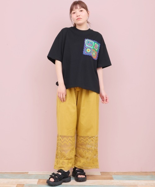 Rico インドコットン×レースパンツ（その他パンツ）｜チチカカ