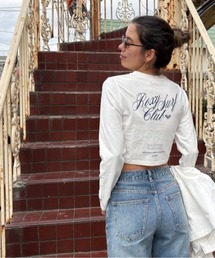 ROXY(���L�V�[)��SUN CHASERS L/S /���L�V�[�o�b�N�v�����g�N���b�v�h�����O�X���[�u�g�b�v�X(T�V���c/�J�b�g�\�[)