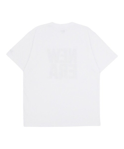 NEW ERA(ニューエラ)の「ニューエラ 半袖Tシャツ コットン ペイズリースクエアロゴ(Tシャツ/カットソー・メンズ・ホワイト/ブラック・XL/L/S/M/XXL)」の10枚目の写真