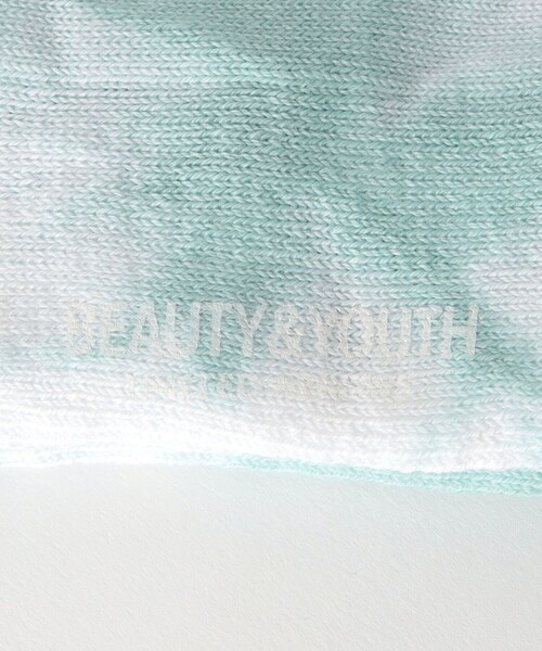 BEAUTY&YOUTH UNITED ARROWS（ビューティーアンドユースユナイテッドアローズ）の「2ライン ソフト パイル クルー ソックス（ソックス/靴下・メンズ・ブラック/ホワイト/その他2/その他1・FREE）」の12枚目の写真